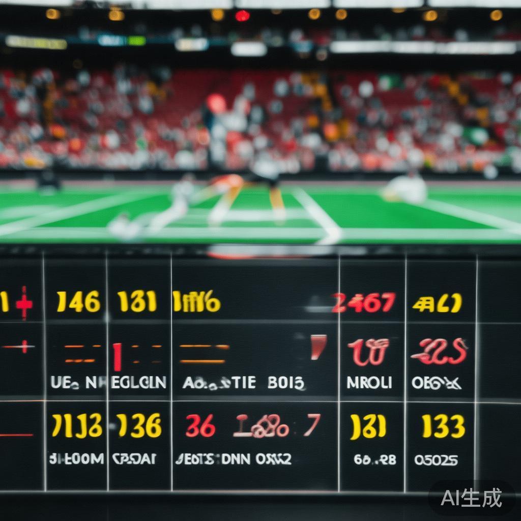 赔率是体育竞猜中的核心要素，反映了赛事结果的可能性